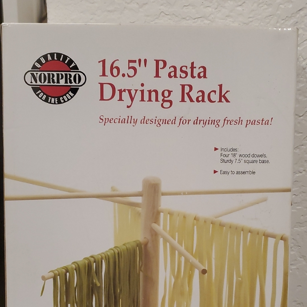 Norpro Wooden Pasta Drying Rack - Picture 6 of 8